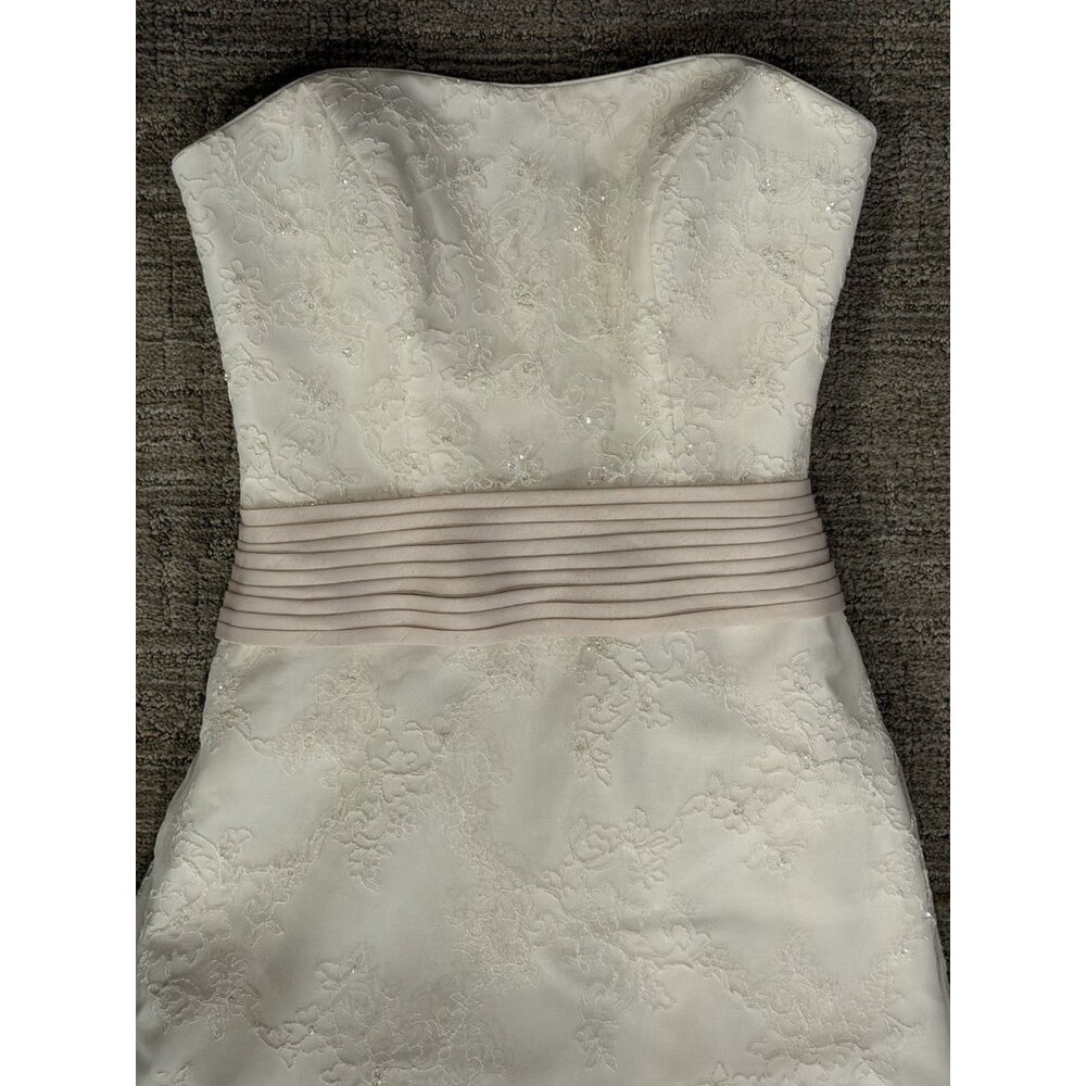 Casablanca Bridal Wedding Dress Whimsical Wonder IVORY Gown C1772 WOMEN 8 NEW - Picture 10 of 13